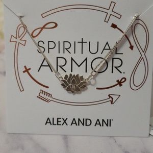 Alex and Ani Lotus Peace Petals Necklace